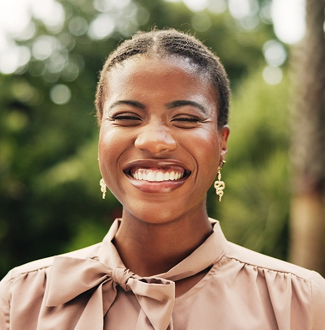 Woman Smiling